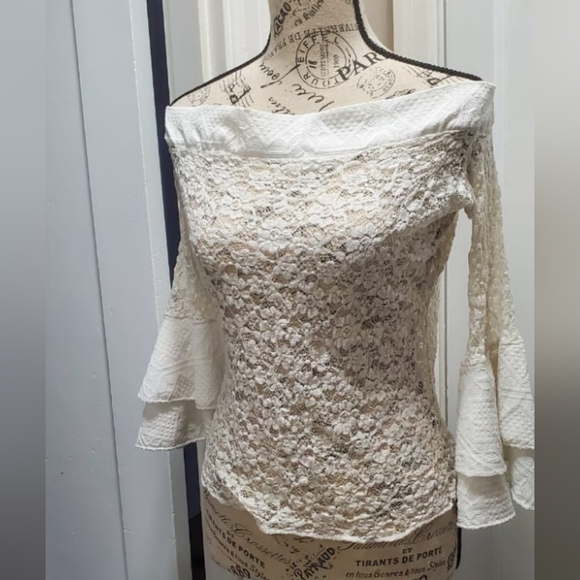 Dresses & Skirts - Vintage Sexy Lace Blouse Women Off Shoulder Crochet Flower Elegant Women Dress🌴
